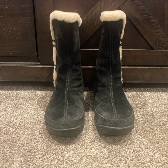 Merrell Yarra boots black suede women's 6 - Picture 2 of 10